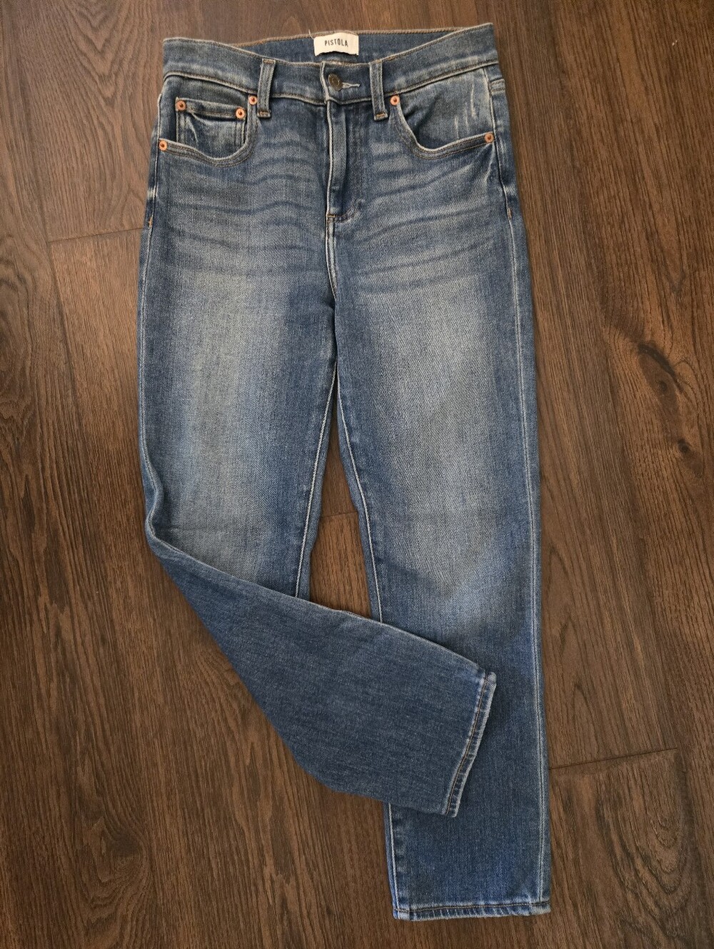pistola High Rise Cassie Straight Leg Classic Jeans Size 26